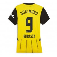 Camiseta Borussia Dortmund Serhou Guirassy #9 Primera Equipación Replica 2024-25 para mujer mangas cortas